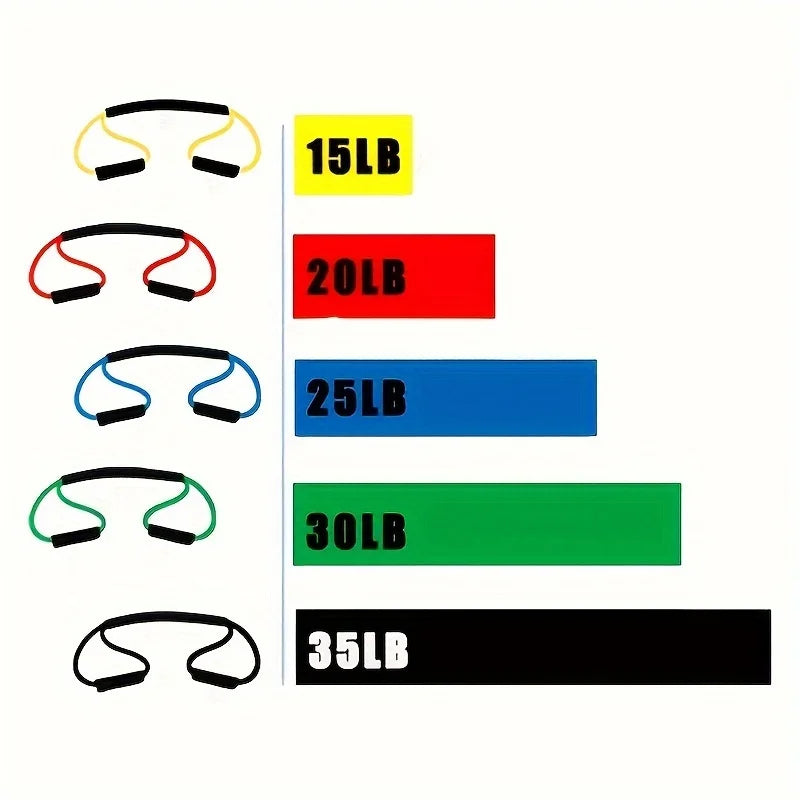Boxing Training Resistance Rope – 5 Levels for Speed, Power & Reaction