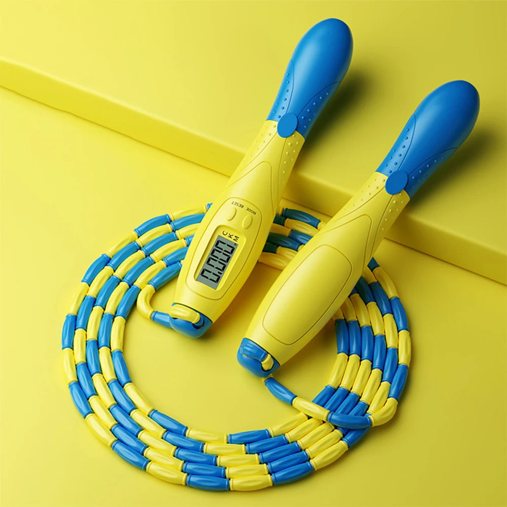 2.8m Digital Counting Jump Rope - Adjustable Fitness Skipping Rope