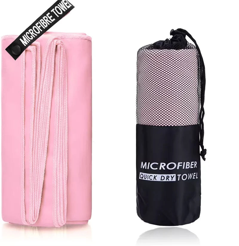 Luxury Microfiber Sports Towel – Quick-Dry Super Soft for Gym, Beach & Travel