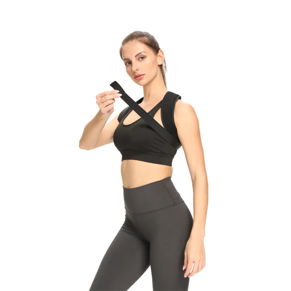 Adjustable Posture Corrector Belt – Back & Spine Support