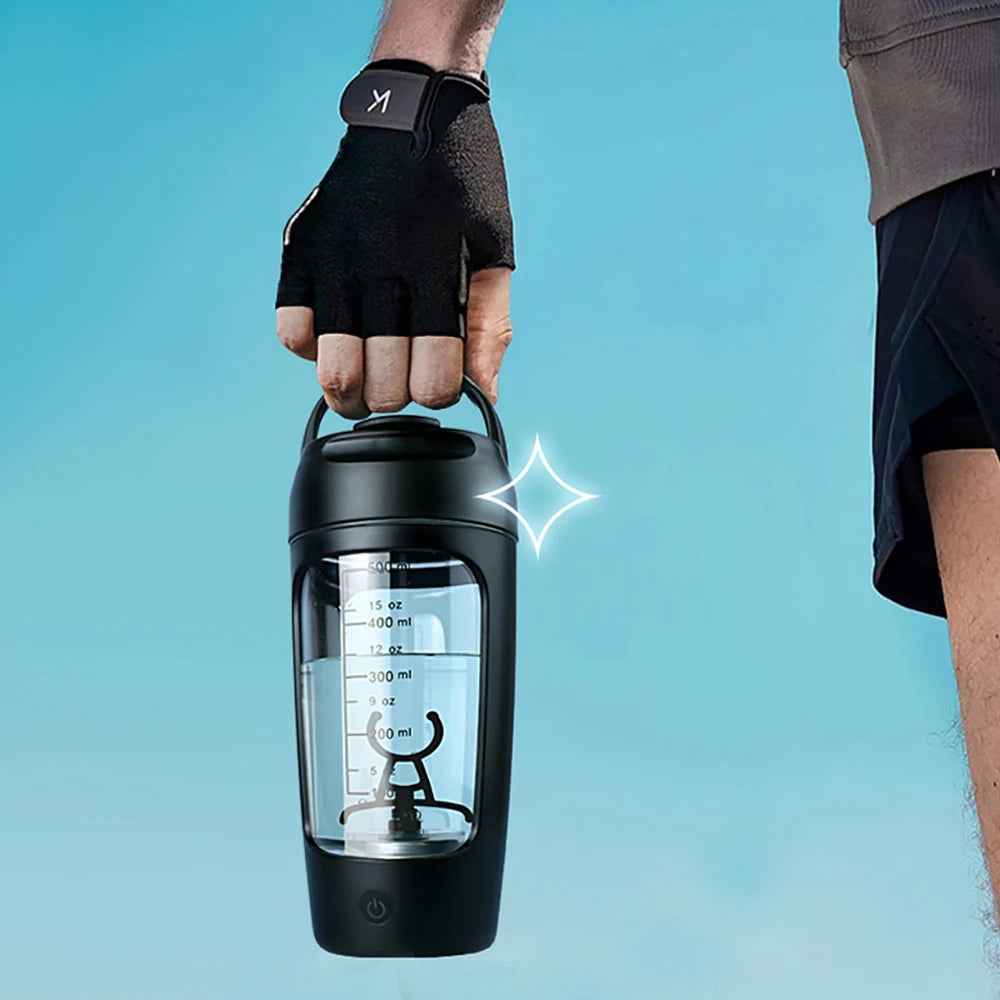 650ml USB Electric Protein Shaker Bottle Portable Rechargeable Blender Cup Multipurpose 650ml Mixing Cups for Fitness Workout