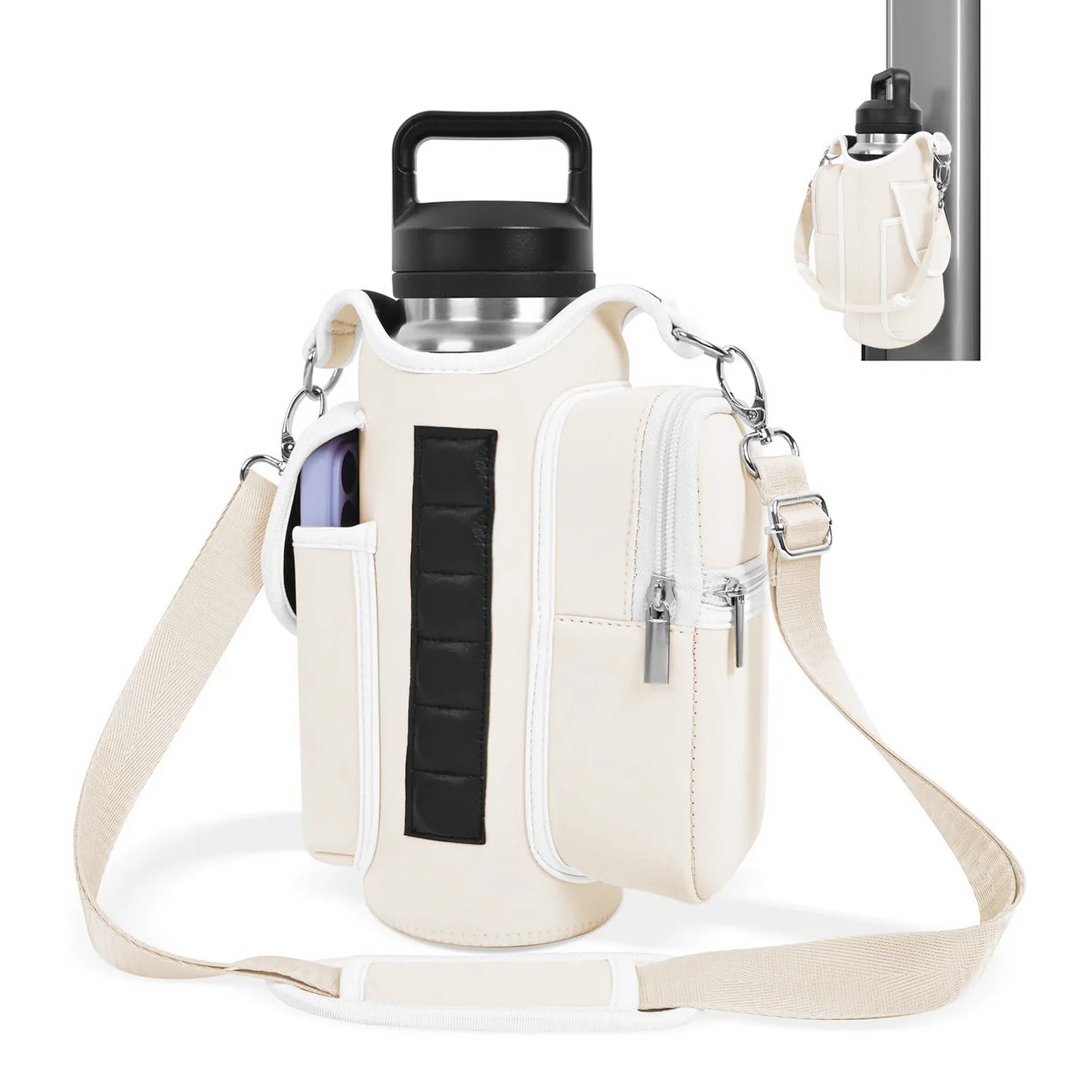 Magnetic Gym Bag Water Bottle