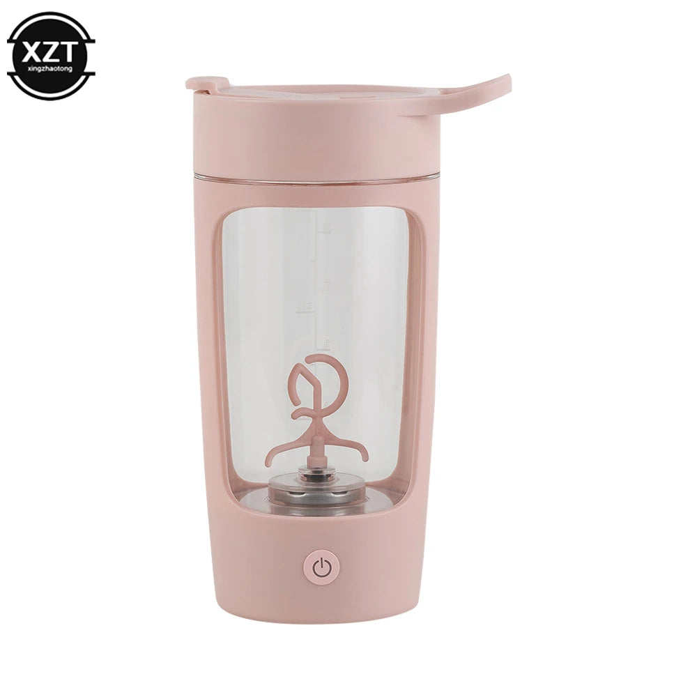 650ml USB Electric Protein Shaker Bottle Portable Rechargeable Blender Cup Multipurpose 650ml Mixing Cups for Fitness Workout