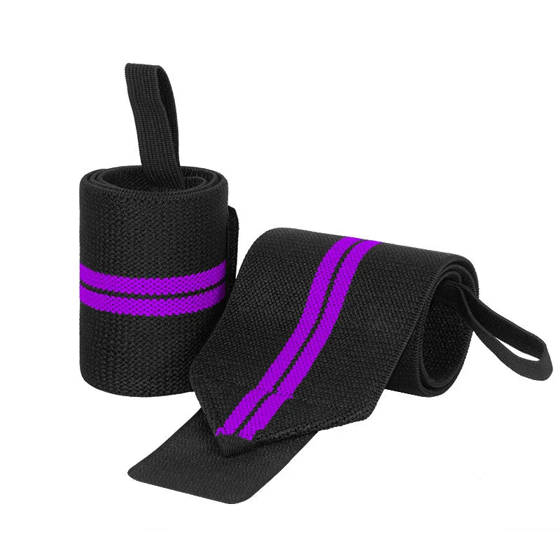 Wrist Support Wraps – Adjustable Gym Straps for Weightlifting & Crossfit