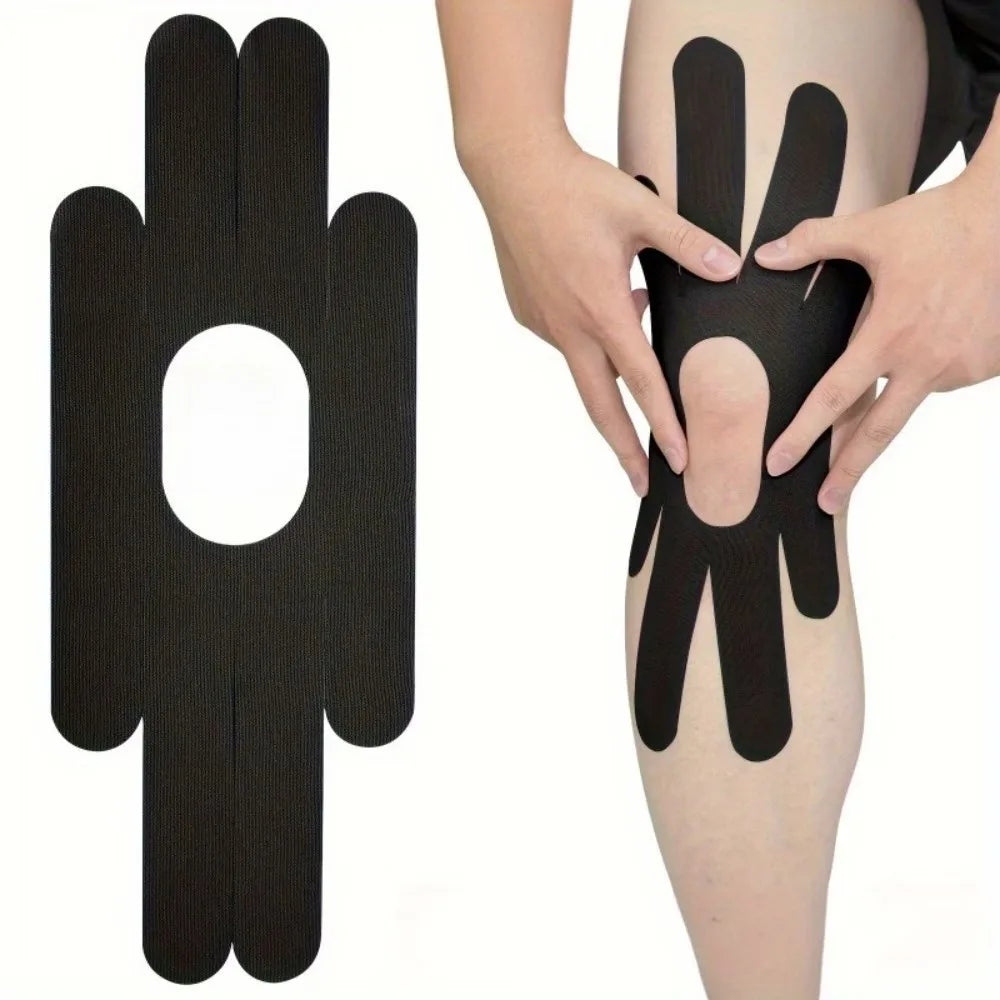 Kinesiology Knee Tape – Elastic Pain Relief & Athletic Recovery Strips