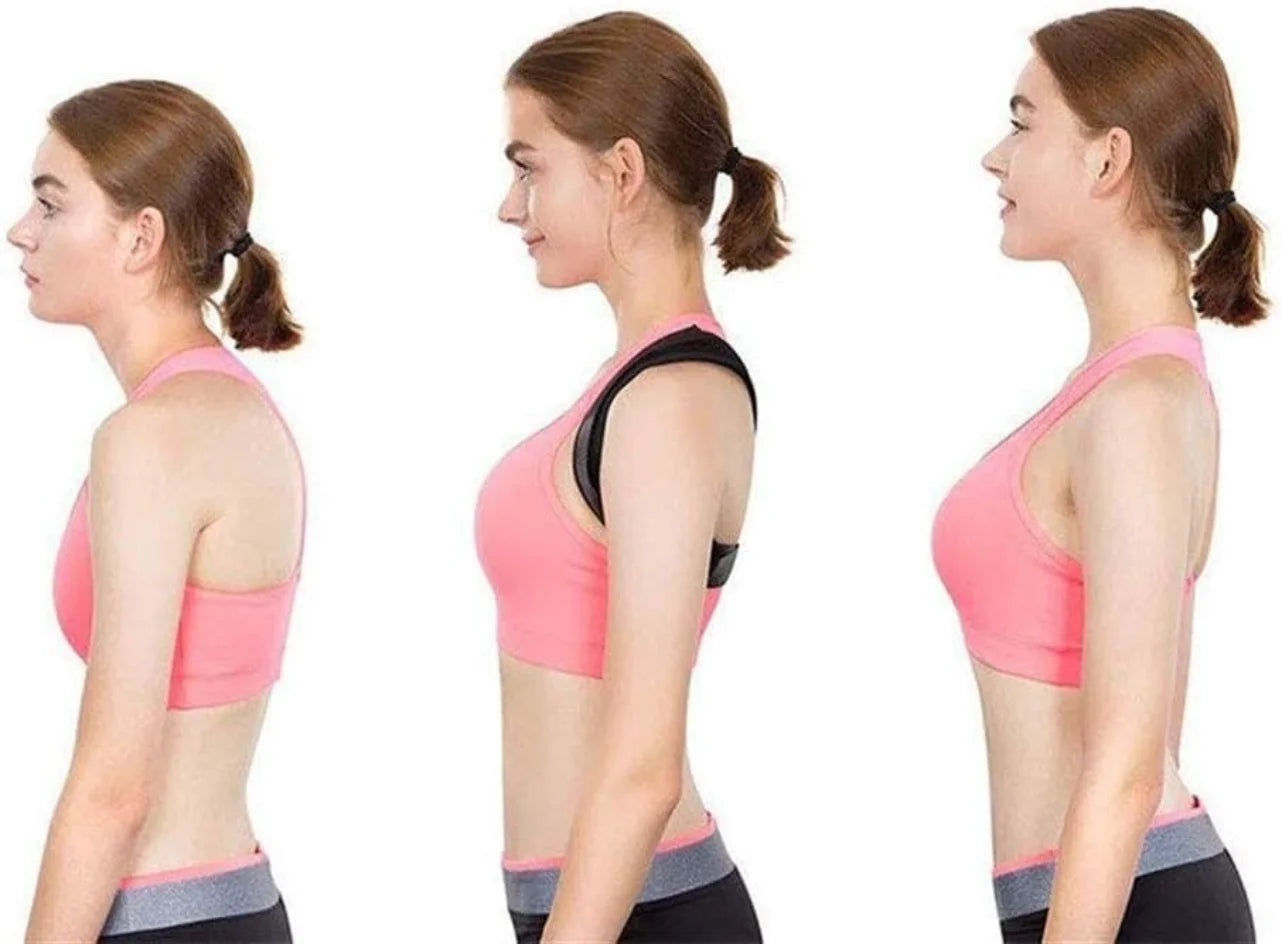 Adjustable Posture Corrector Belt – Back & Spine Support