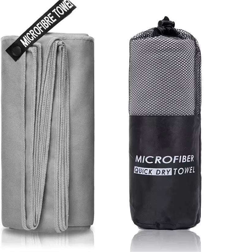 Luxury Microfiber Sports Towel – Quick-Dry Super Soft for Gym, Beach & Travel