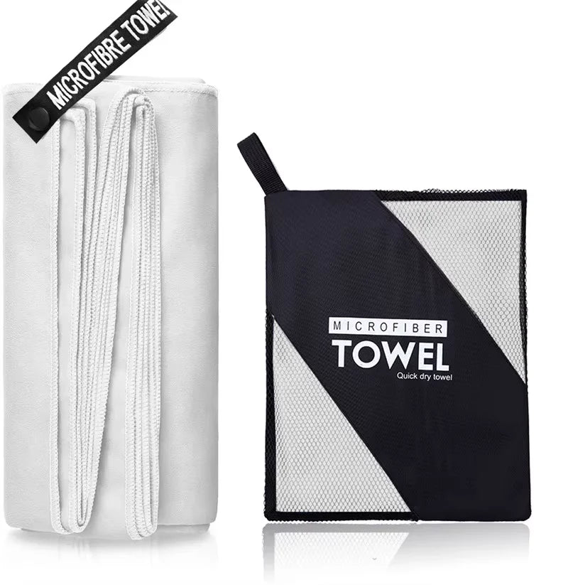 Quick-Dry Microfiber Towel – Ultra-Absorbent for Gym, Beach & Travel