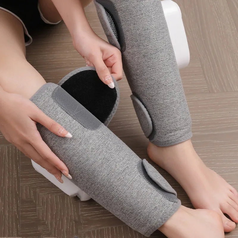 "Electric Leg Massager - Rechargeable Calf Air Compression with 3 Modes & 360° Coverage"