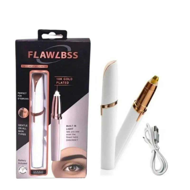 Mini Portable Electric Eyebrow Trimmer Electric Face Eyebrow Hair Trimmer Women Body Shaver Remover Blade Eye Rechargeable