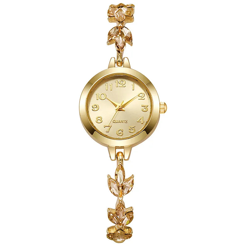 Elegant Rhinestone Bracelet Watch for Women – Luxury Quartz Gift