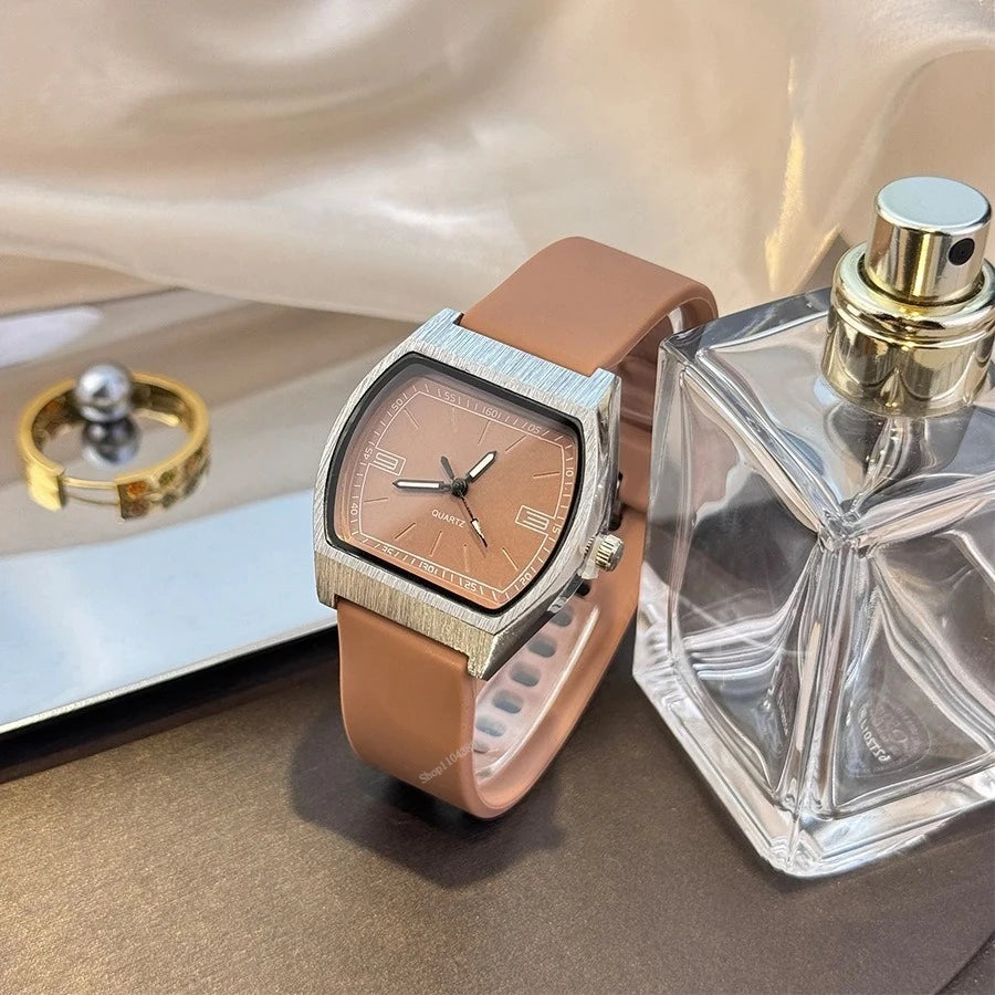 Ladies' Skin Feel Silicone Silky New Quartz Watch