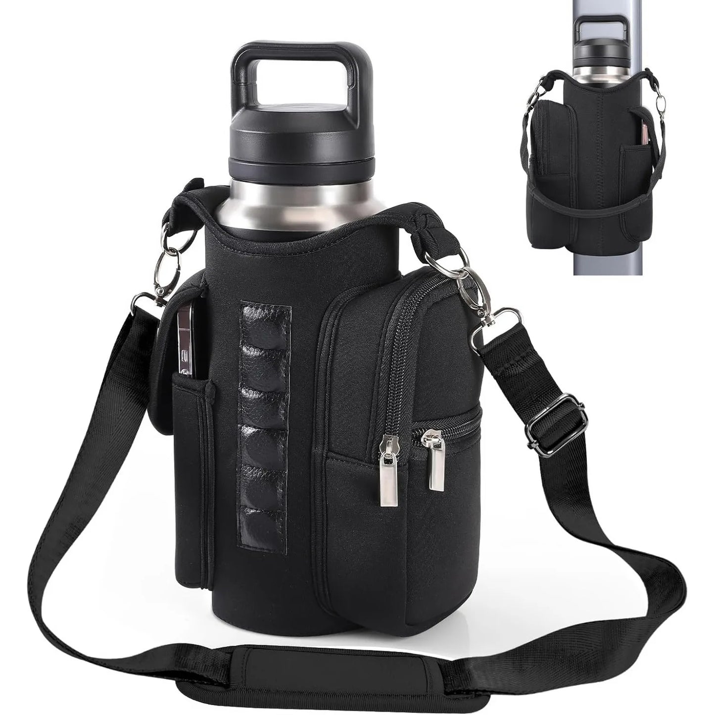 Magnetic Gym Bag Water Bottle