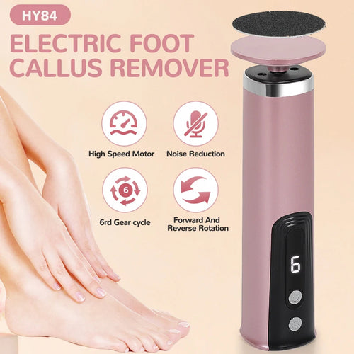 2-in-1 Electric Callus Remover – Painless Foot & Hand Care Tool