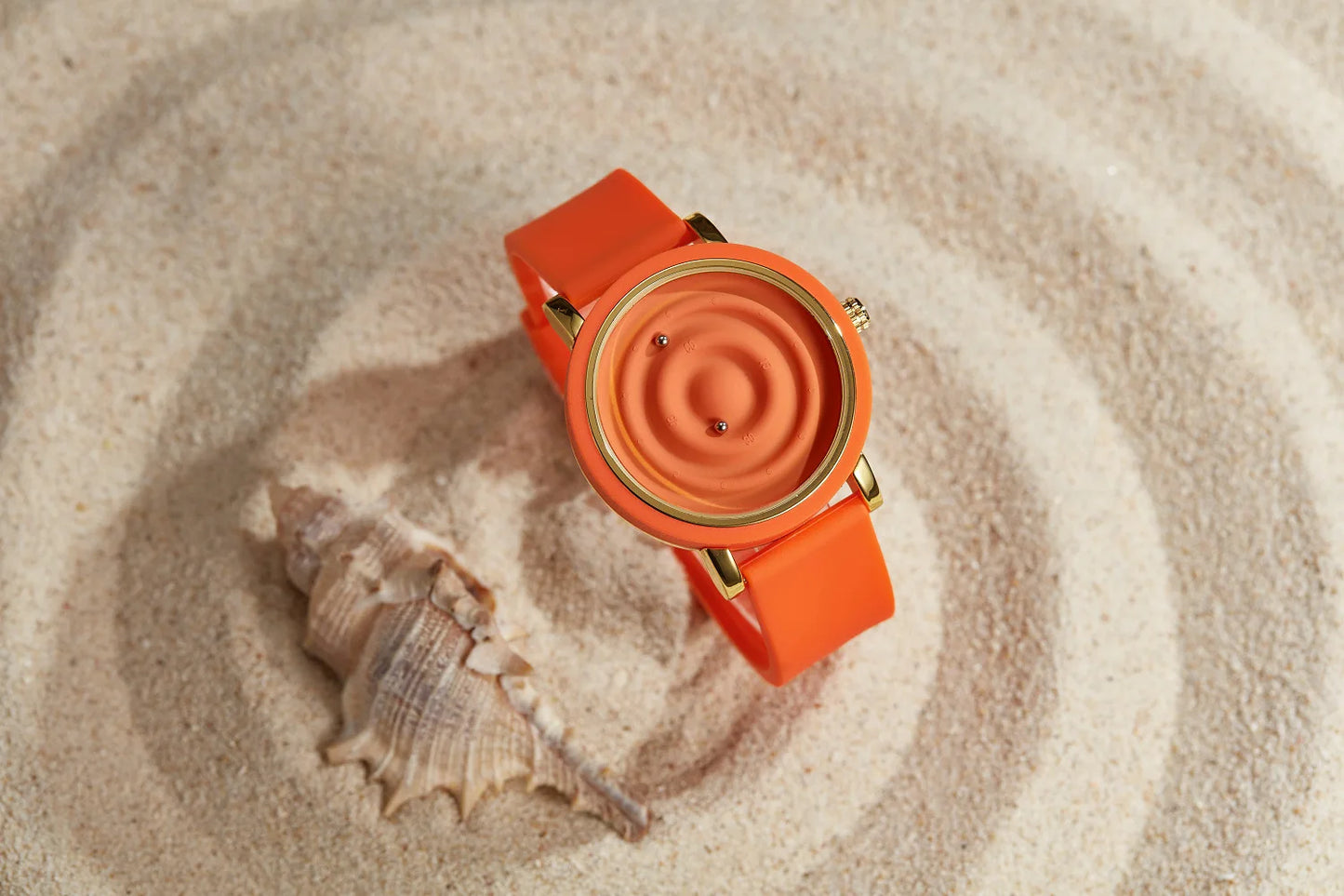 Magnetic Pointer Watch – Waterproof Quartz for Men & Women