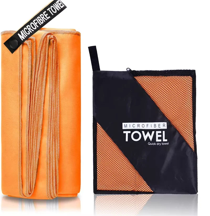 Quick-Dry Microfiber Towel – Ultra-Absorbent for Gym, Beach & Travel