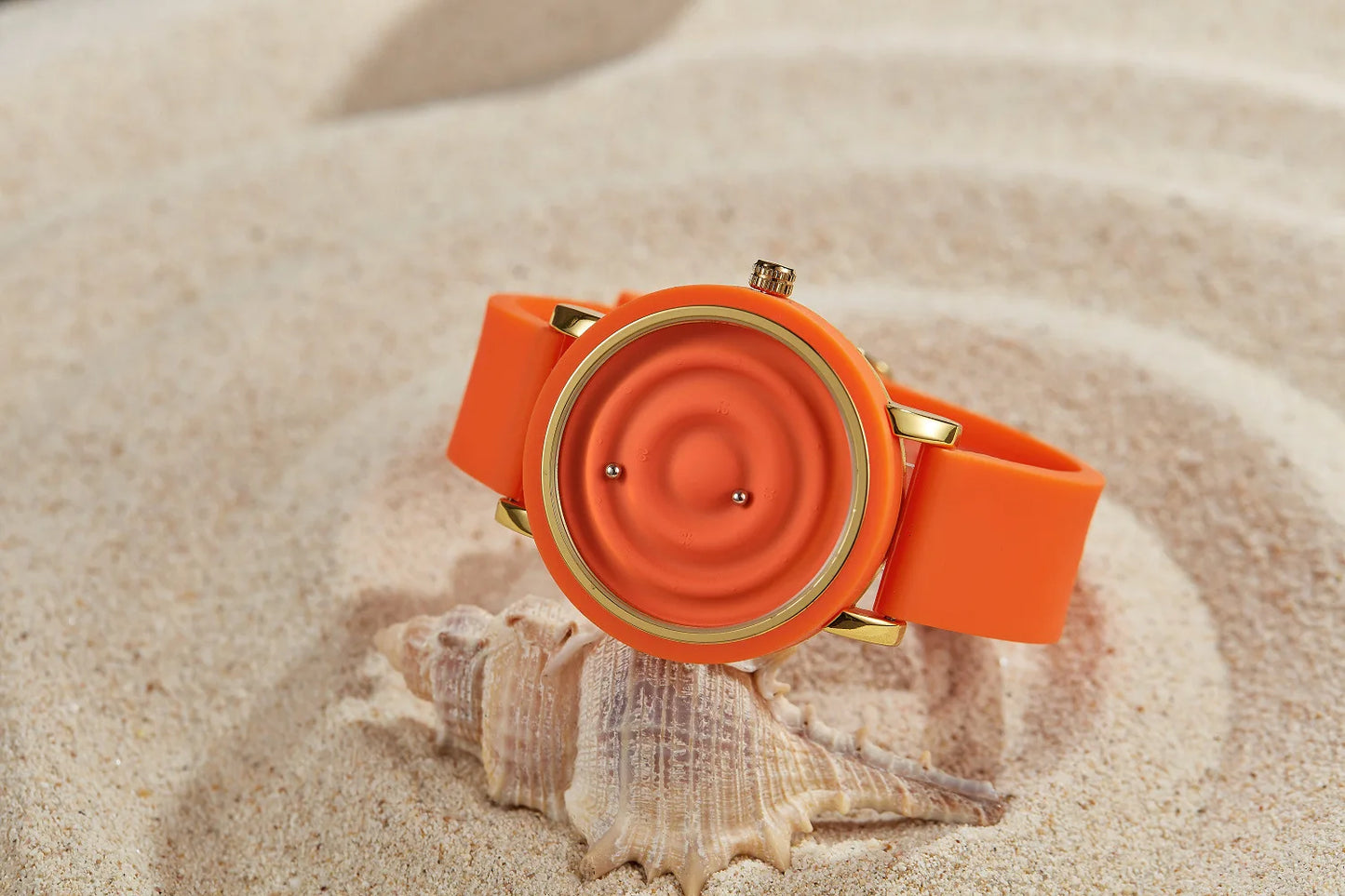 Magnetic Pointer Watch – Waterproof Quartz for Men & Women