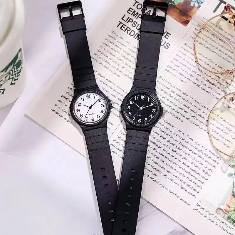 Exam Watch for Women – Simple Silicone Strap Waterproof Quartz