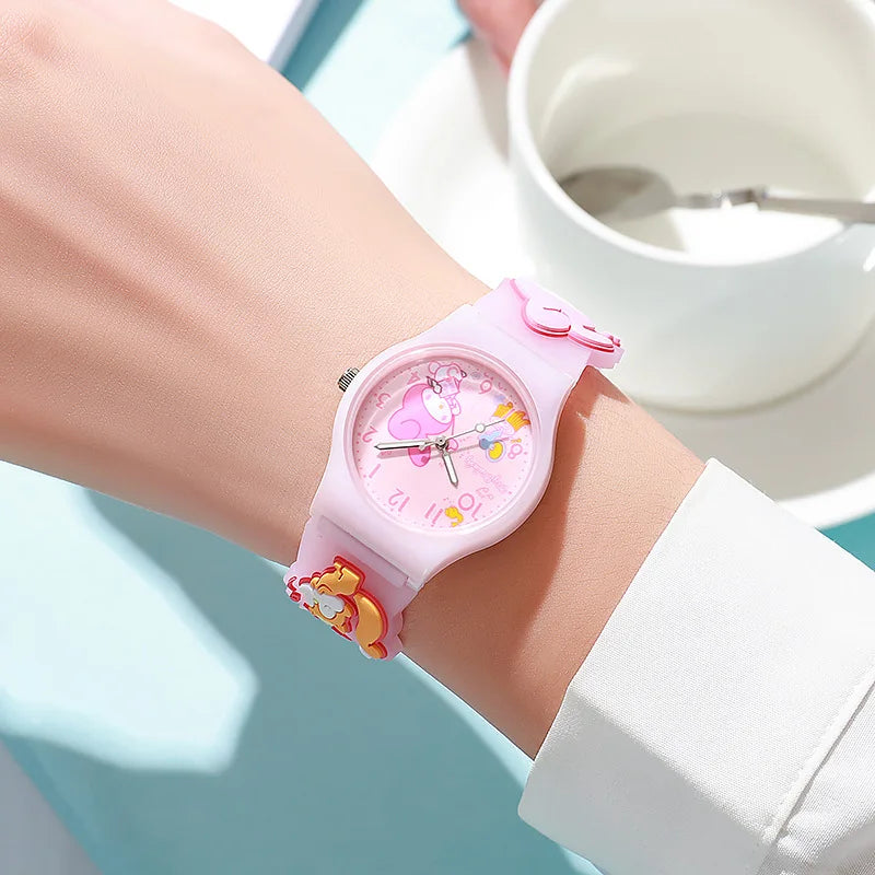 Cinnamoroll & Kuromi Girls' Watches - Adorable Anime Gift Set