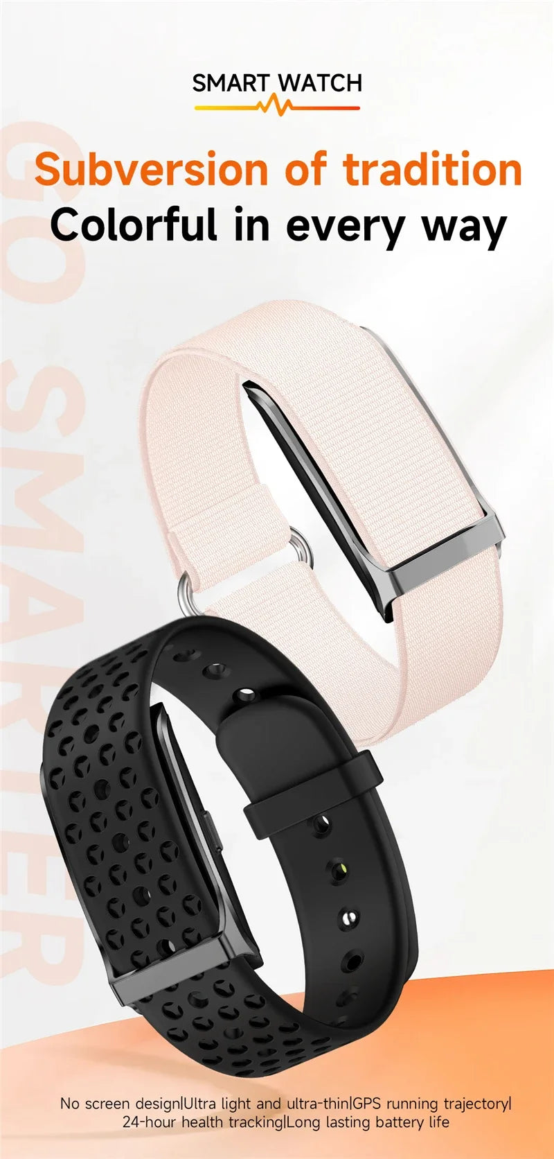 Fitness Tracker Watch - Heart Rate Blood Pressure Monitor