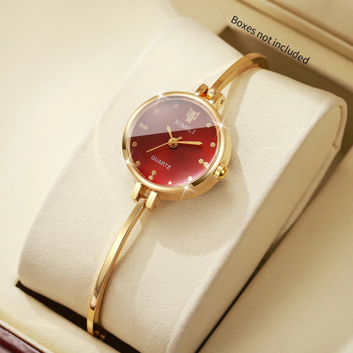Fashion Women's Bracelet Bangle Quartz Watch – Elegant Ladies Wristwatch Gift
