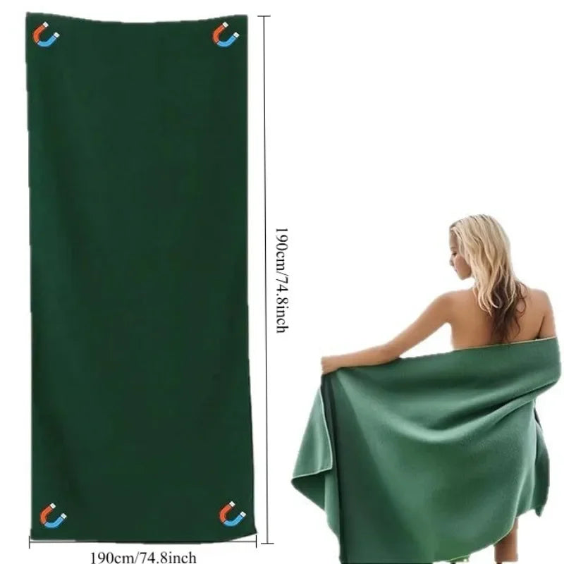 Magnetic Outdoor & Beach Bath Towel for Adults