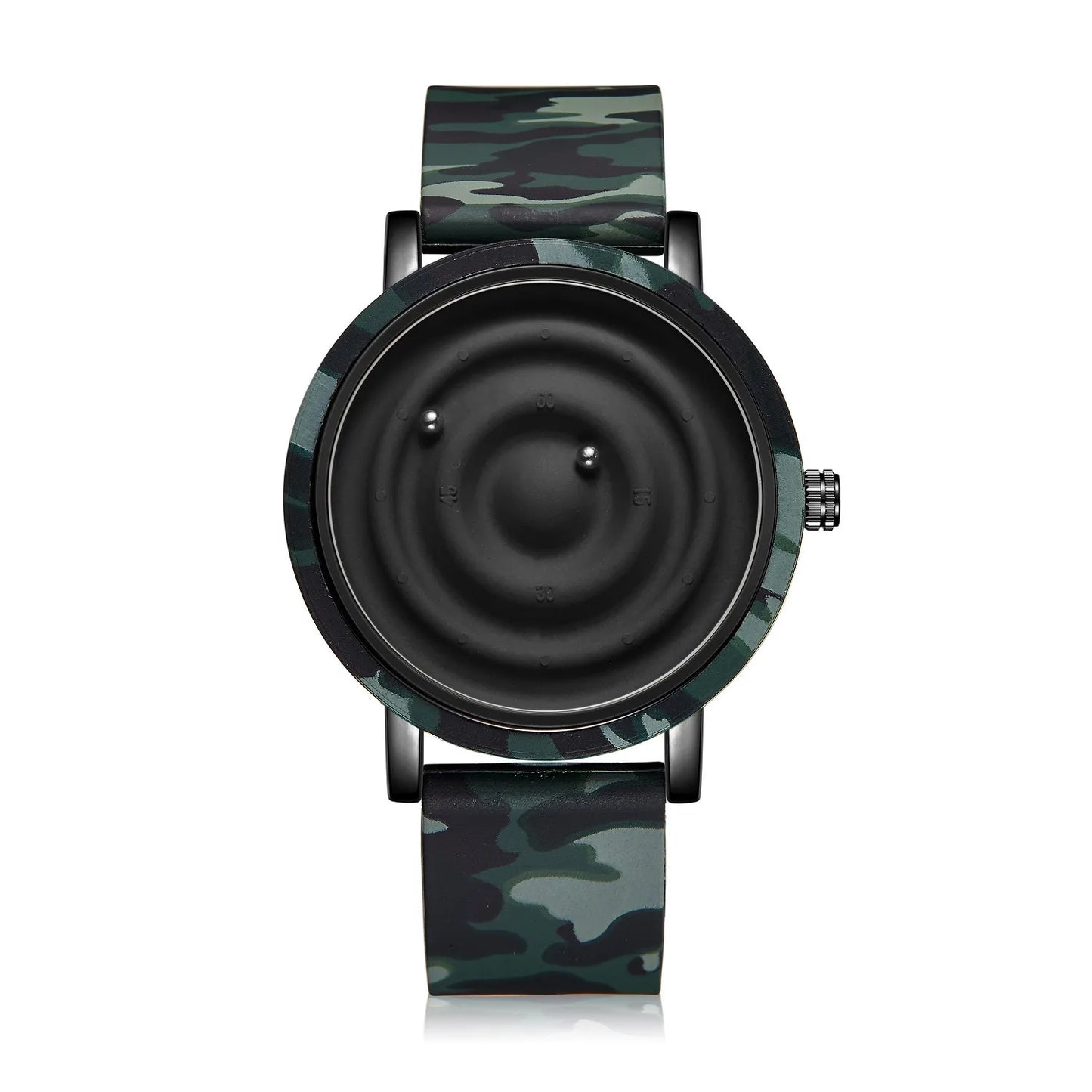 Magnetic Pointer Watch – Waterproof Quartz for Men & Women