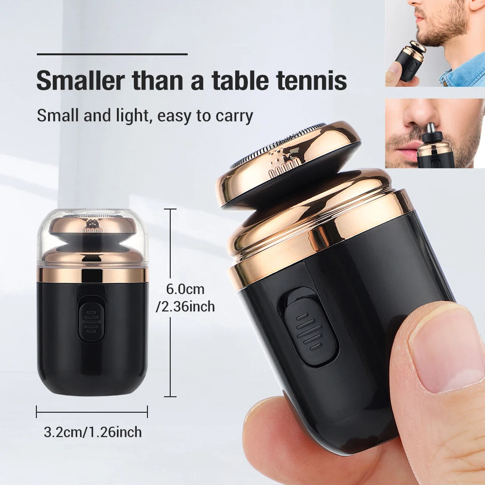 Electric Nose Hair Trimmer Mini Implement Shaver Clipper for Men Women Ear Neck Eyebrow Trimmer Shaver Man's Clean Trimer