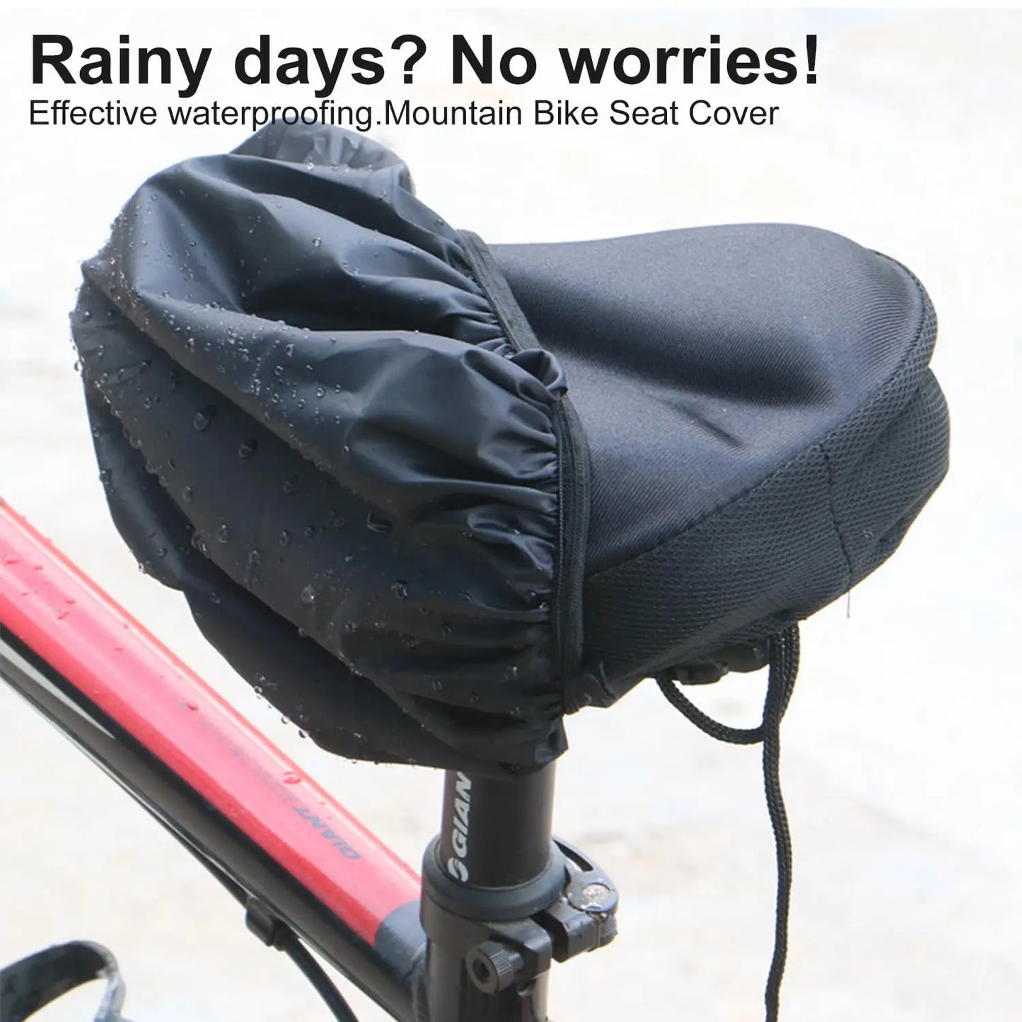 Waterproof Bicycle Seat Cover – UV & Rain Protection for All Bike Saddles