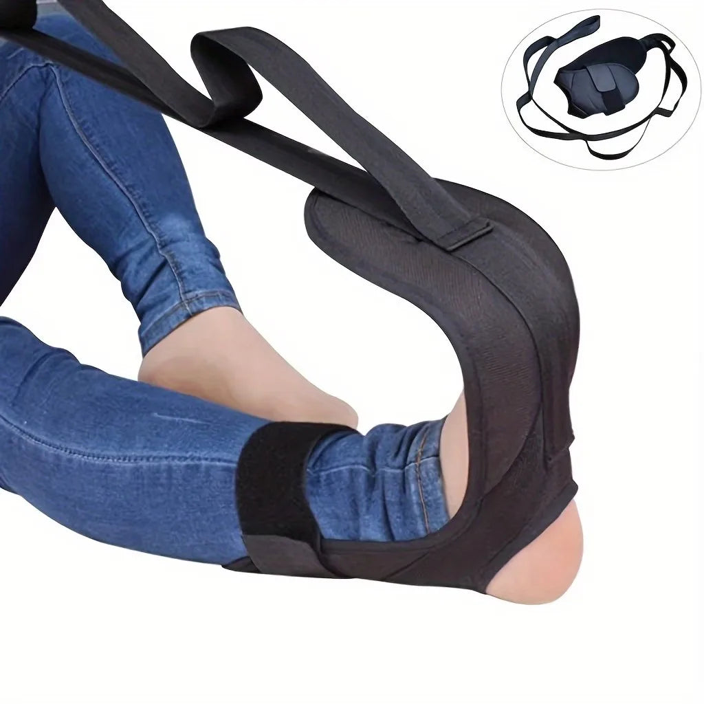 Adjustable Yoga Stretching Band – Leg, Foot & Full Body Flexibility