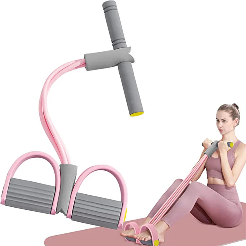 4-in-1 Resistance Band Rope - Full Body Home Workout