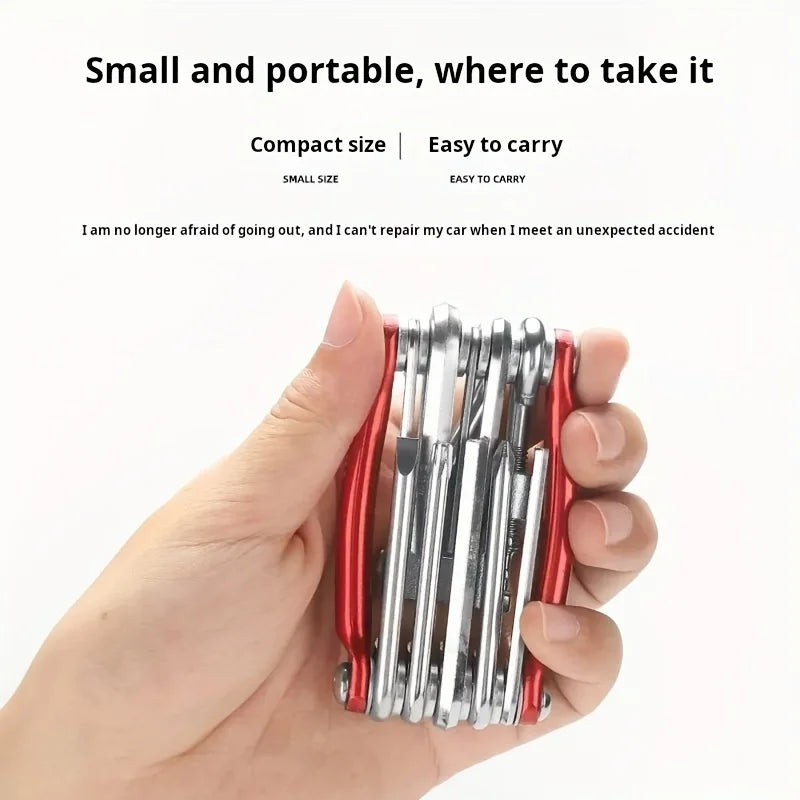 Multi-Function Bicycle Repair Kit – All-in-One Bike Tool Set