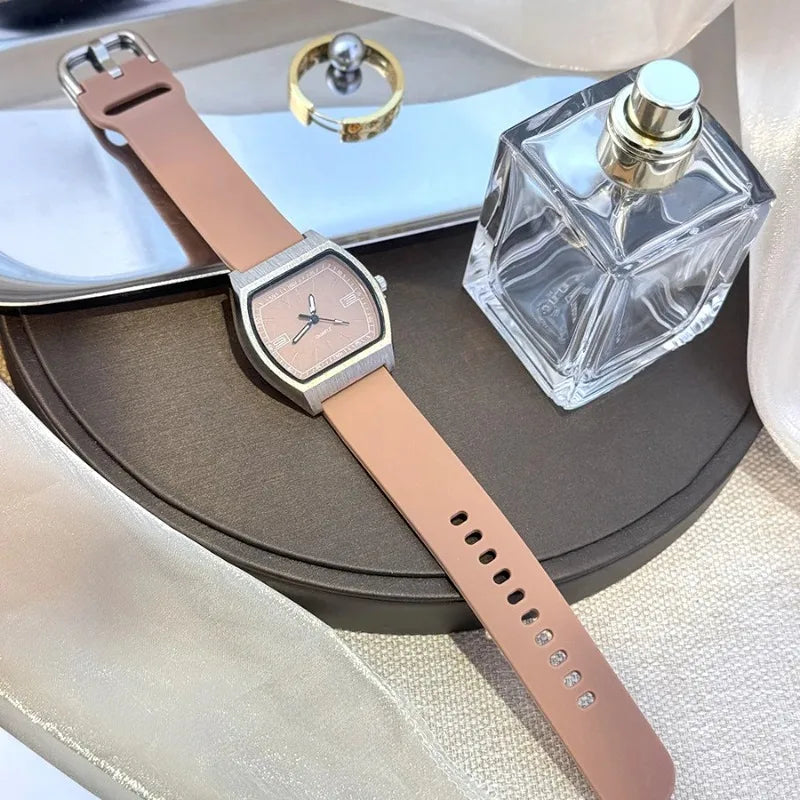 Ladies' Skin Feel Silicone Silky New Quartz Watch