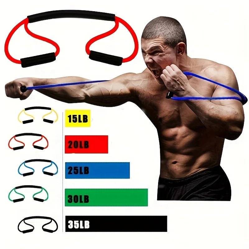Boxing Training Resistance Rope – 5 Levels for Speed, Power & Reaction