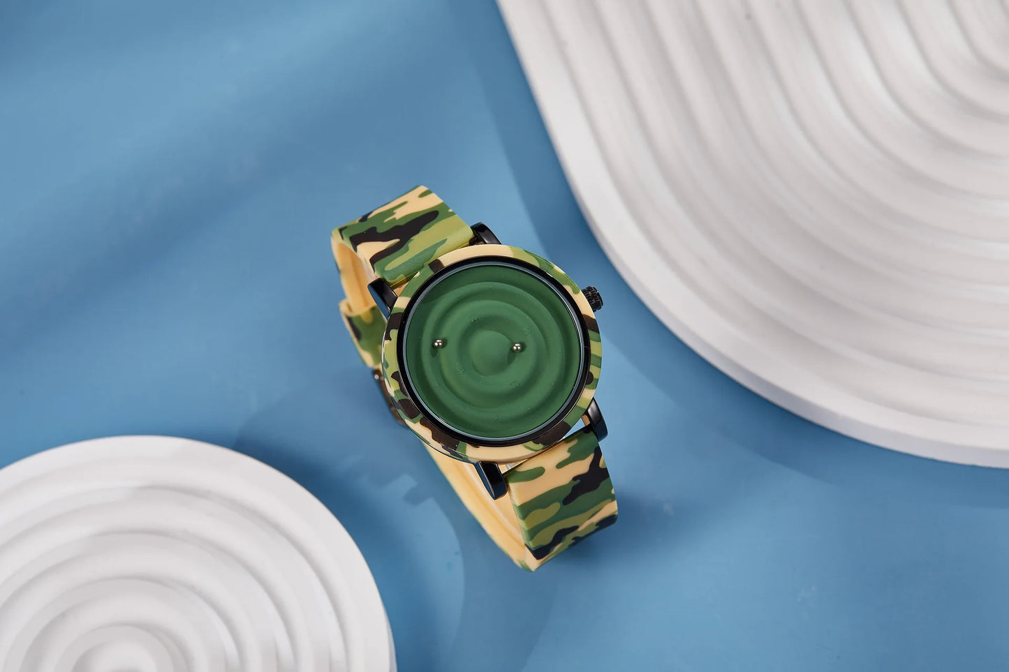 Magnetic Pointer Watch – Waterproof Quartz for Men & Women