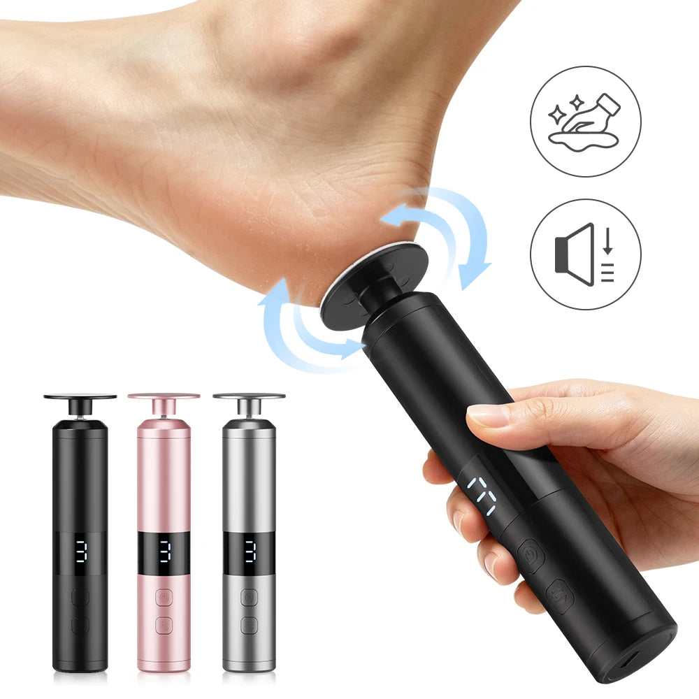 Electric Callus Remover – 6-Speed USB-C Rechargeable Pedicure Tool