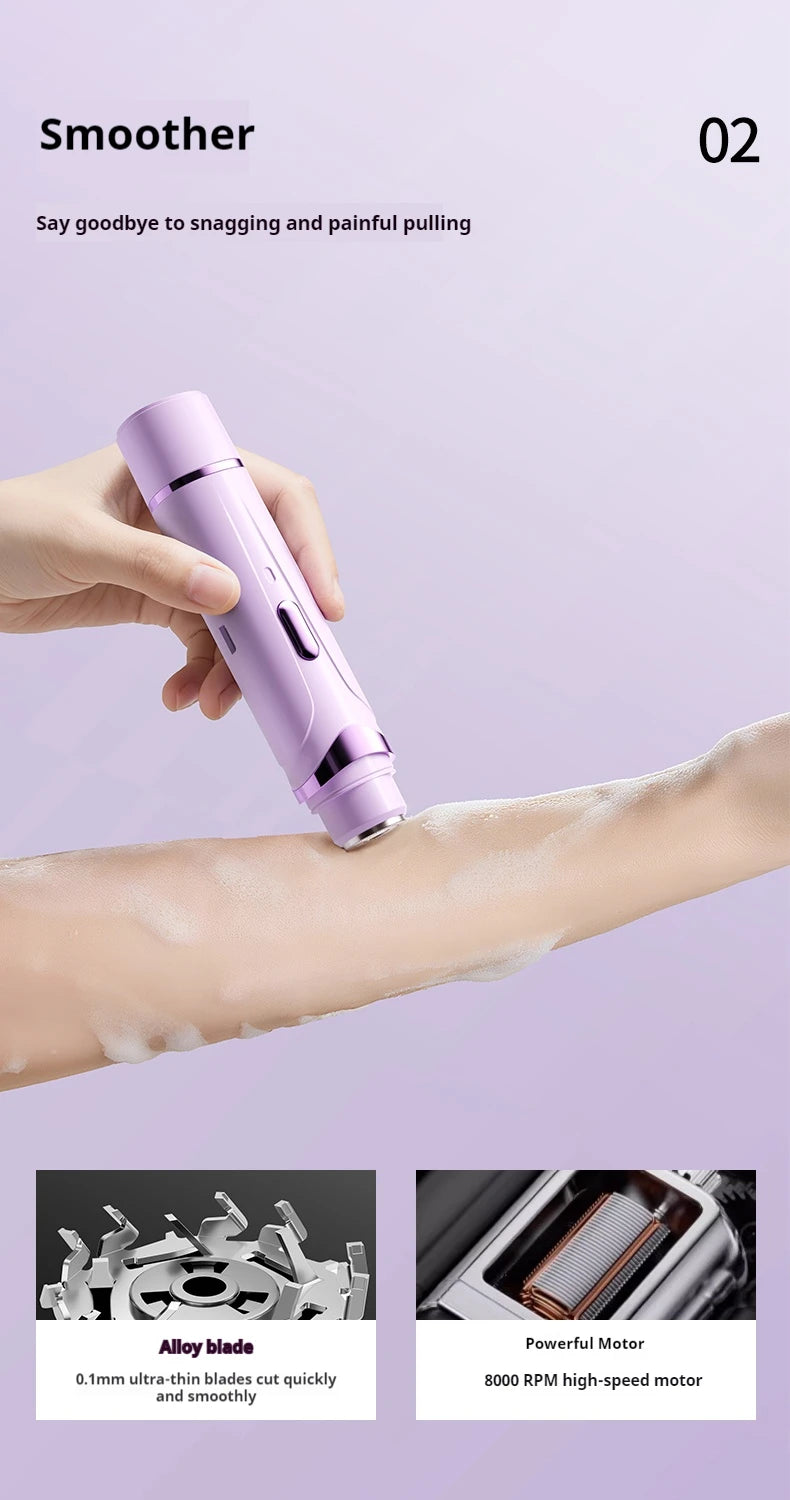 2in1 Electric Razor for Women