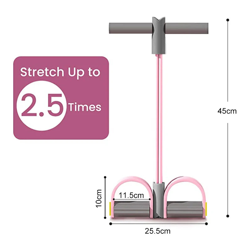4-in-1 Resistance Band Rope - Full Body Home Workout