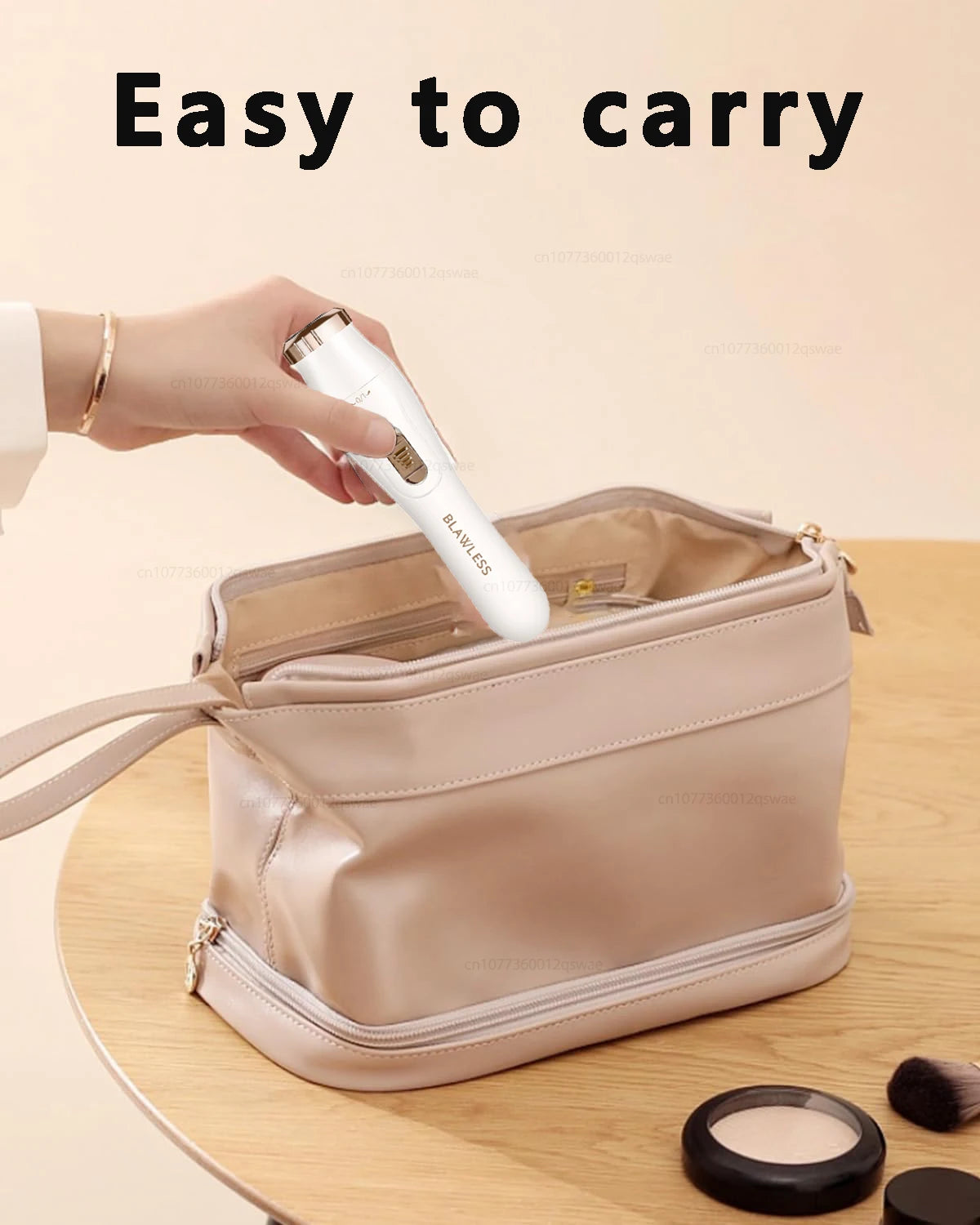 Portable Epilator & Shaver for Women - Painless Hair Removal
