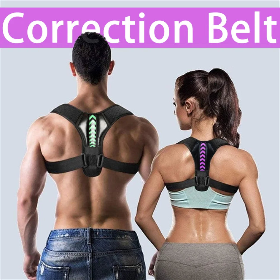 Adjustable Posture Corrector Belt – Back & Spine Support