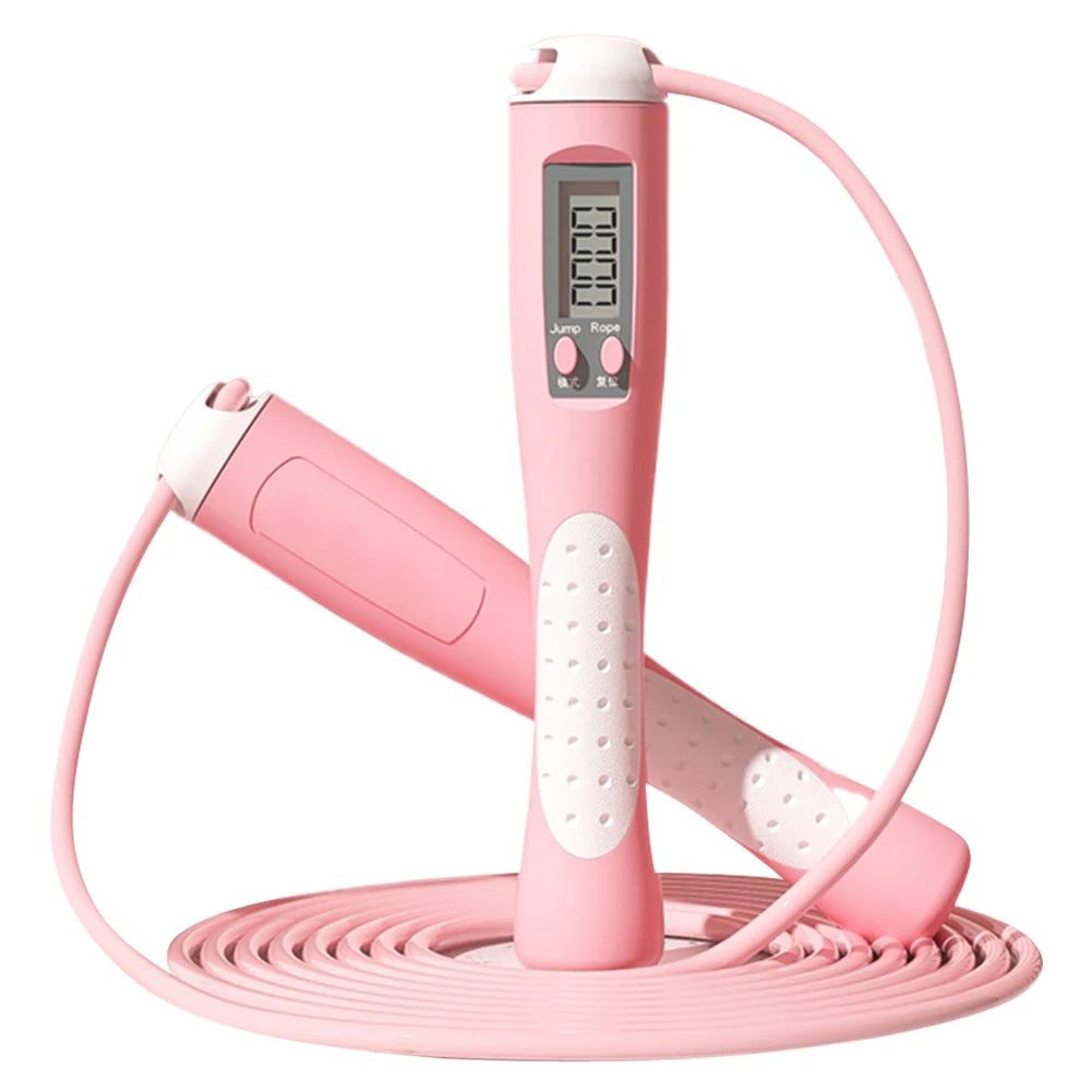 2.8m Digital Counting Jump Rope - Adjustable Fitness Skipping Rope
