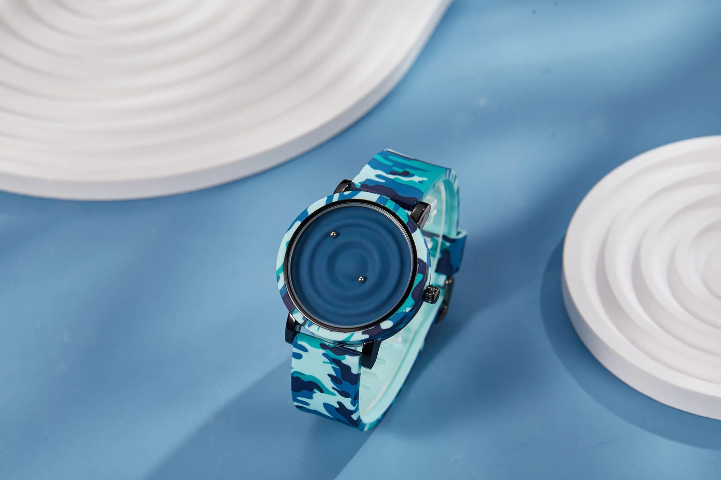 Magnetic Pointer Watch – Waterproof Quartz for Men & Women