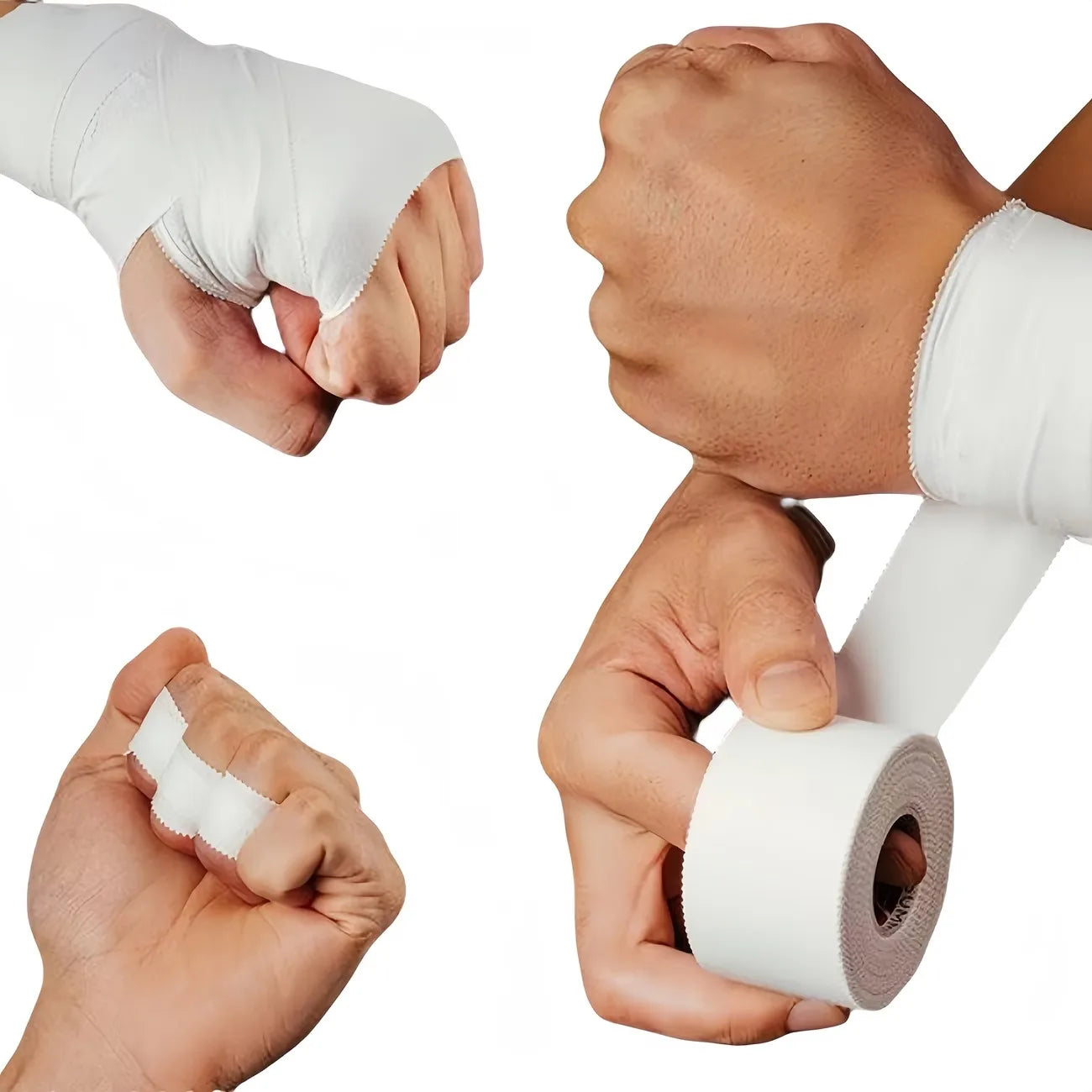 Athletic Boxing Tape – 10M Waterproof Cotton Binding Bandage