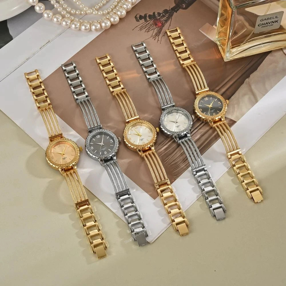 Casual Elegant Women's Quartz Watch Suitable for Holiday Gifts
