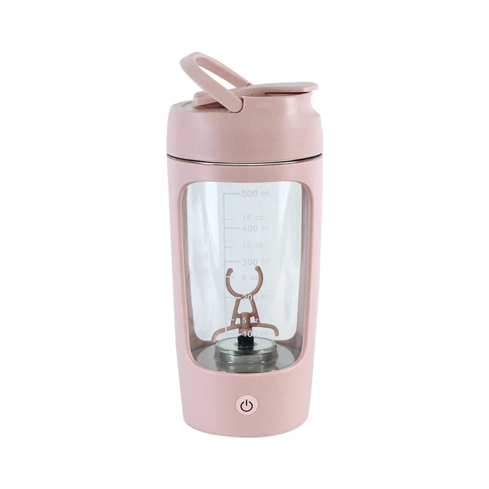 650ml USB Electric Protein Shaker Bottle Portable Rechargeable Blender Cup Multipurpose 650ml Mixing Cups for Fitness Workout
