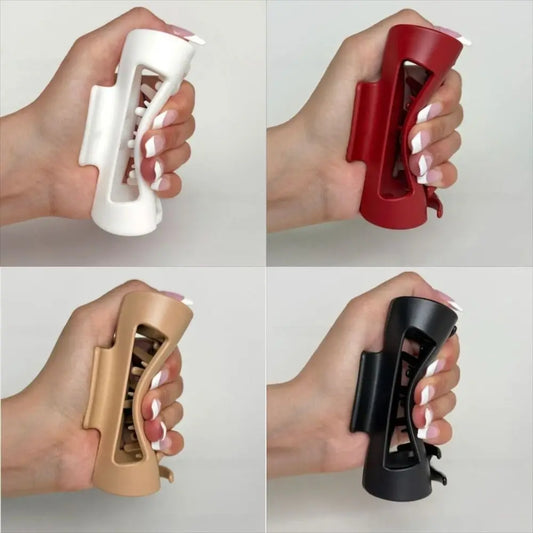 Soft Unsnappable Claw Clip - Lightweight & Flexible Hairpin for Effortless Ponytails