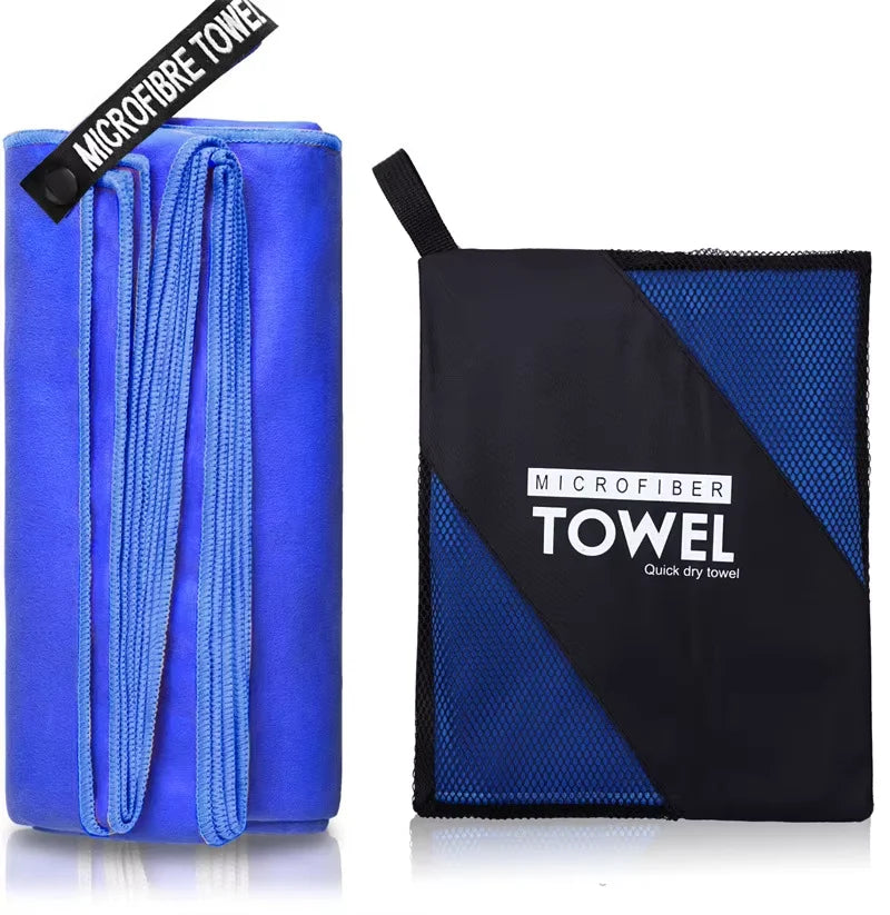 Quick-Dry Microfiber Towel – Ultra-Absorbent for Gym, Beach & Travel
